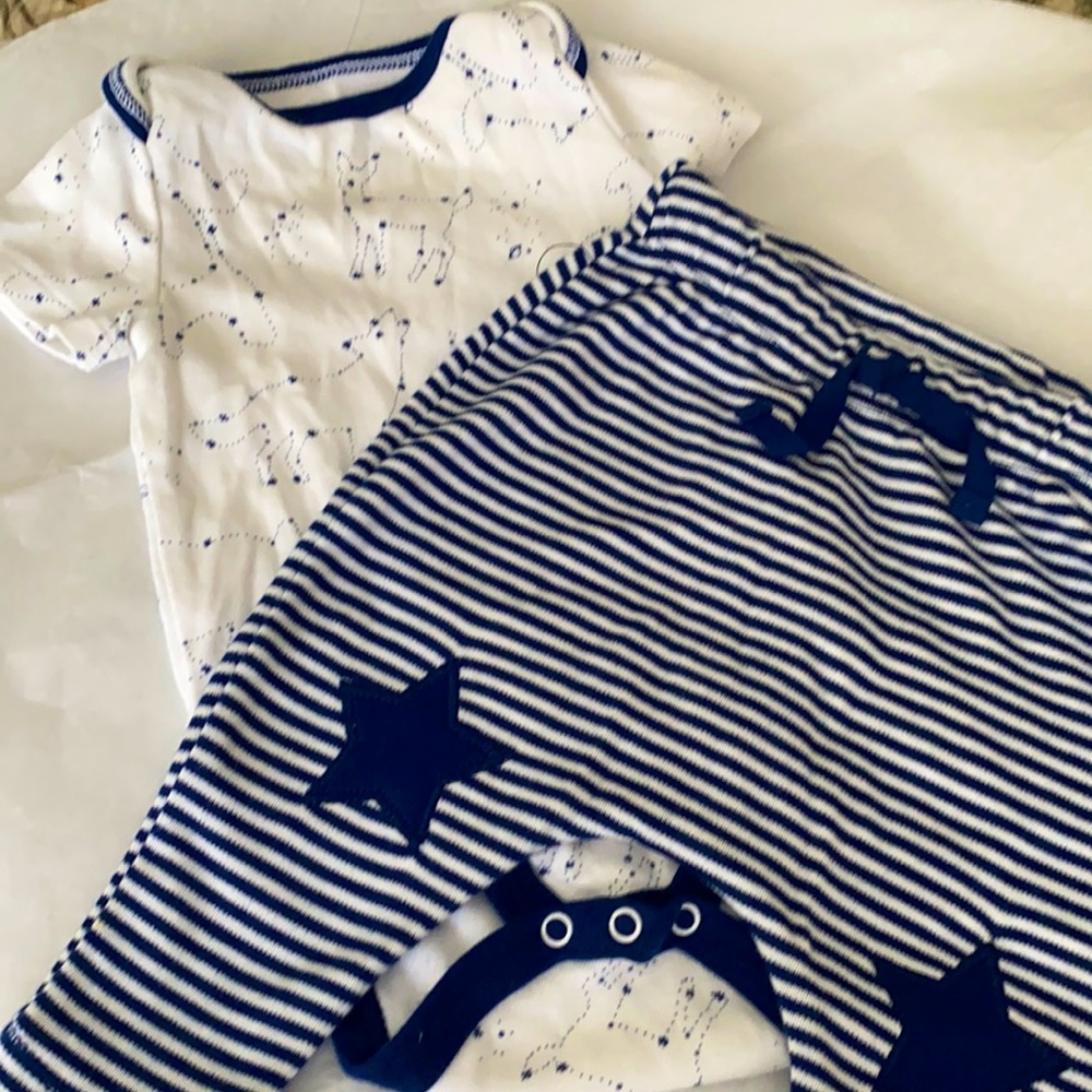 🤍 Onesie & Pant Set ✨ Animal Constellation